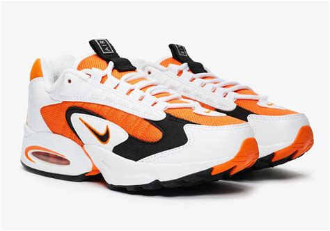 nike air max trax sneaker herren weiß orange